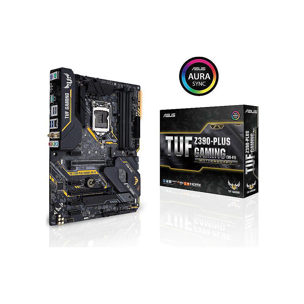 ASUS TUF Z390-Plus GAMING WiFi ATX Mainboard 1151 HDMI/DVI/2xM.2/USB3.1(Typ A), ASUS, TUF, Z390-Plus, GAMING, WiFi, ATX, Mainboard, 1151, HDMI/DVI/2xM.2/USB3.1, Typ, A,