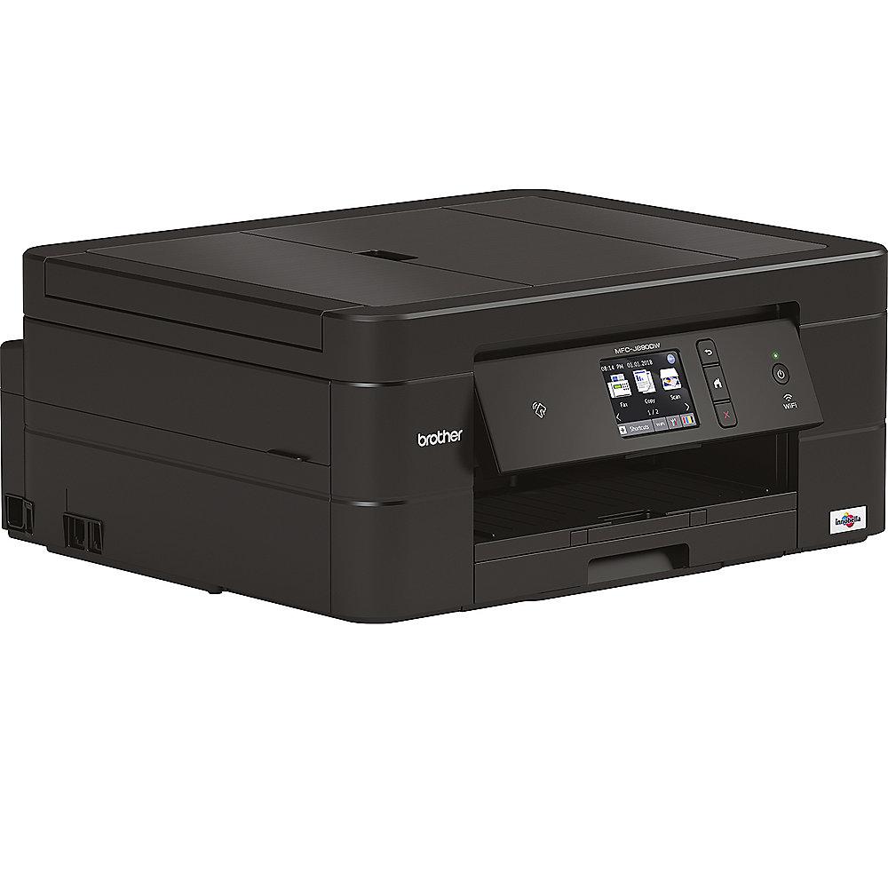 Brother MFC-J890DW Tintenstrahl-Multifunktionsdrucker Scanner Kopierer Fax WLAN, Brother, MFC-J890DW, Tintenstrahl-Multifunktionsdrucker, Scanner, Kopierer, Fax, WLAN