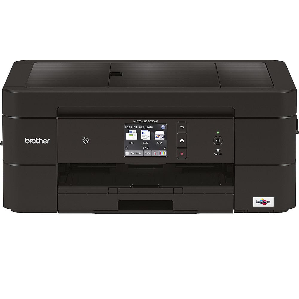 Brother MFC-J890DW Tintenstrahl-Multifunktionsdrucker Scanner Kopierer Fax WLAN, Brother, MFC-J890DW, Tintenstrahl-Multifunktionsdrucker, Scanner, Kopierer, Fax, WLAN