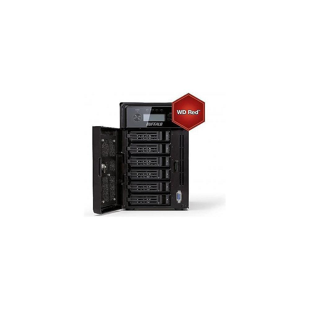 Buffalo TeraStation WSH5610 NAS System 6-Bay 24TB inkl. 6x 4TB WD Red WD40EFRX, Buffalo, TeraStation, WSH5610, NAS, System, 6-Bay, 24TB, inkl., 6x, 4TB, WD, Red, WD40EFRX