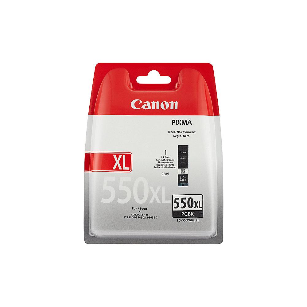Canon 0628B001 Druckerpatrone pigmentiertes schwarz PGI-550XL PGBK