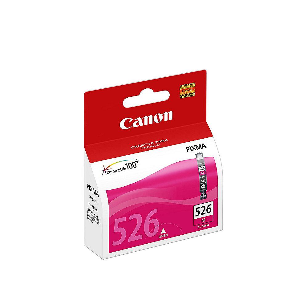 Canon CLI-526M Original Druckerpatrone Magenta 4542B001, Canon, CLI-526M, Original, Druckerpatrone, Magenta, 4542B001