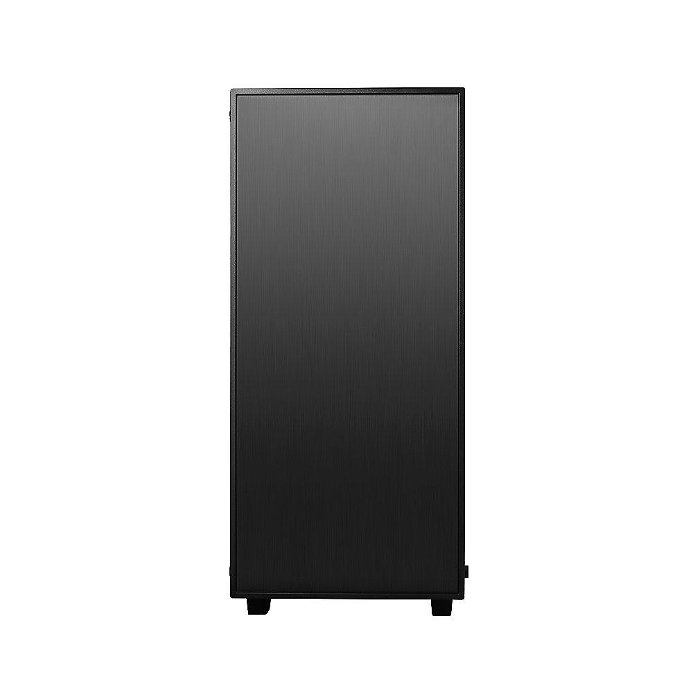 Cooltek Jonsbo QT03A Midi Tower mATX Gehäuse mit Seitenfenster, USB3.0, schwarz