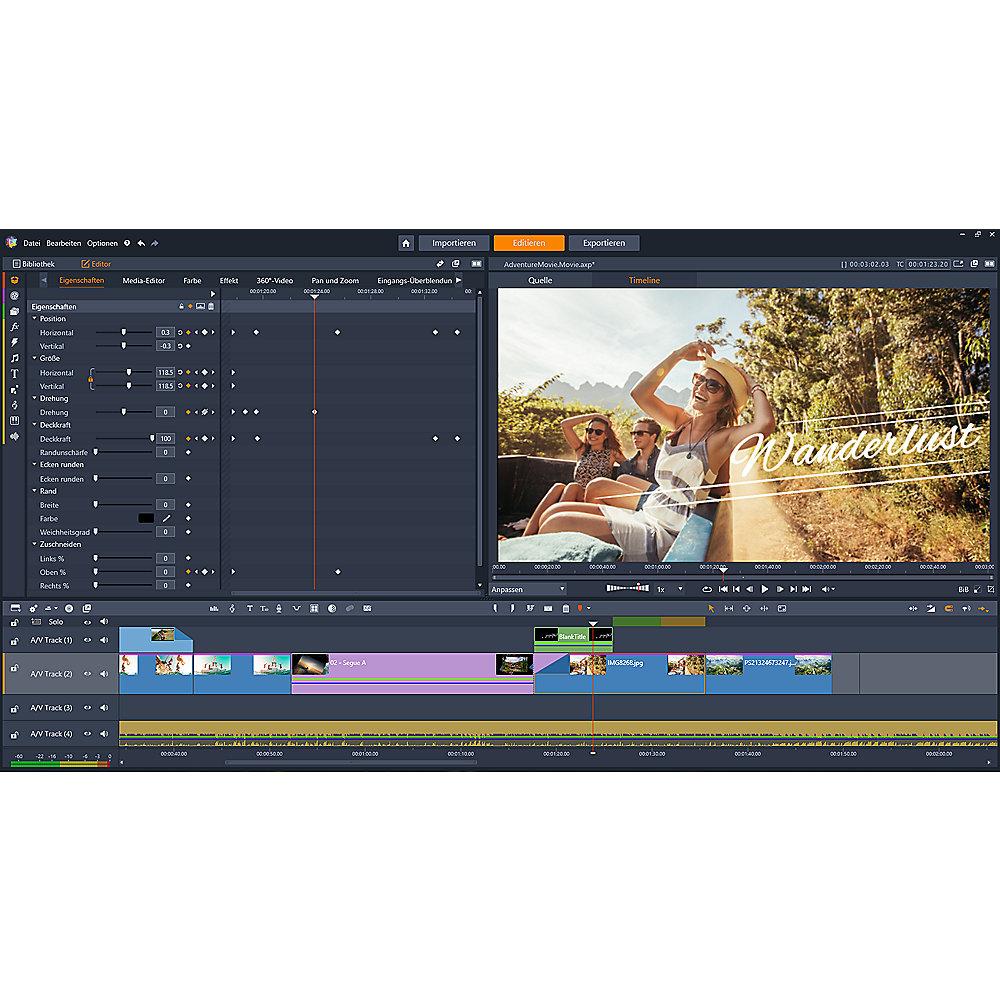 Corel Pinnacle Studio 22 Plus - 1 User ML ESD