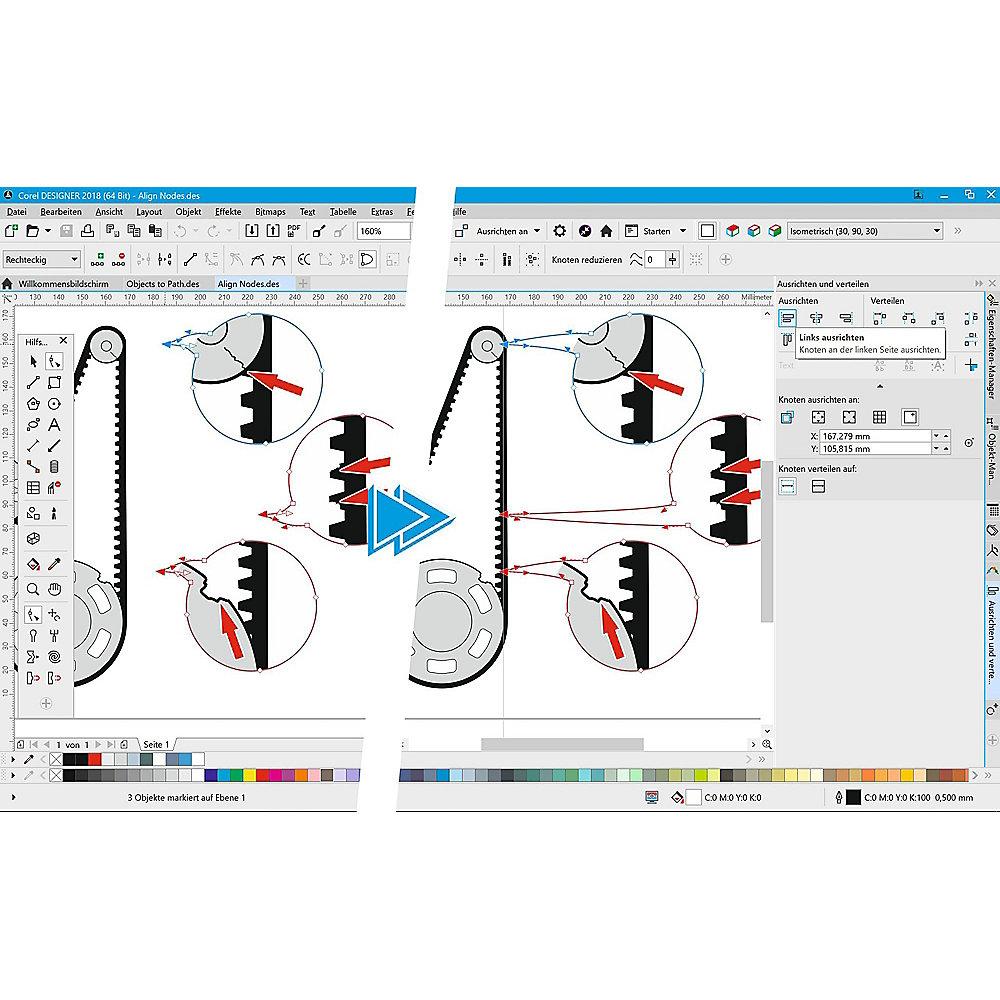 CORELDRAW Technical Suite 2018 Single User EDU Lizenz ML