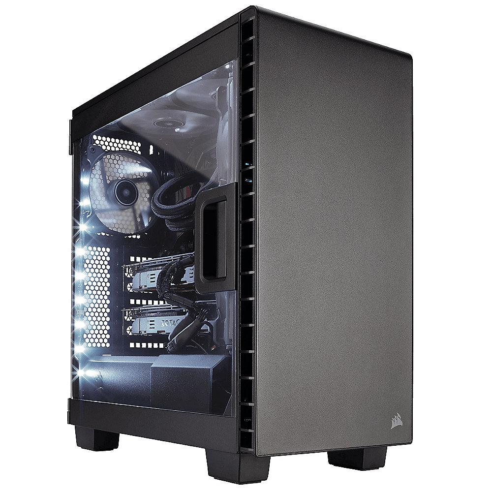 Corsair Carbide Clear 400C Midi Tower Gehäuse mit Seitenfenster, Corsair, Carbide, Clear, 400C, Midi, Tower, Gehäuse, Seitenfenster