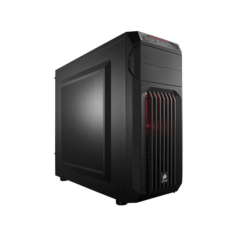 Corsair Carbide SPEC-01 Mid Tower Gaming Gehäuse mit roter LED schwarz (ohne NT), Corsair, Carbide, SPEC-01, Mid, Tower, Gaming, Gehäuse, roter, LED, schwarz, ohne, NT,