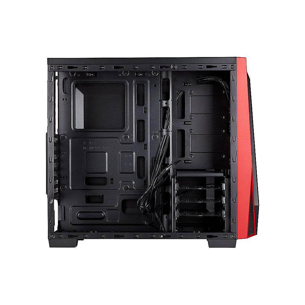 Corsair Carbide SPEC-04 LED Schwarz/Rot Midi Tower Gaming Gehäuse m. Fenster