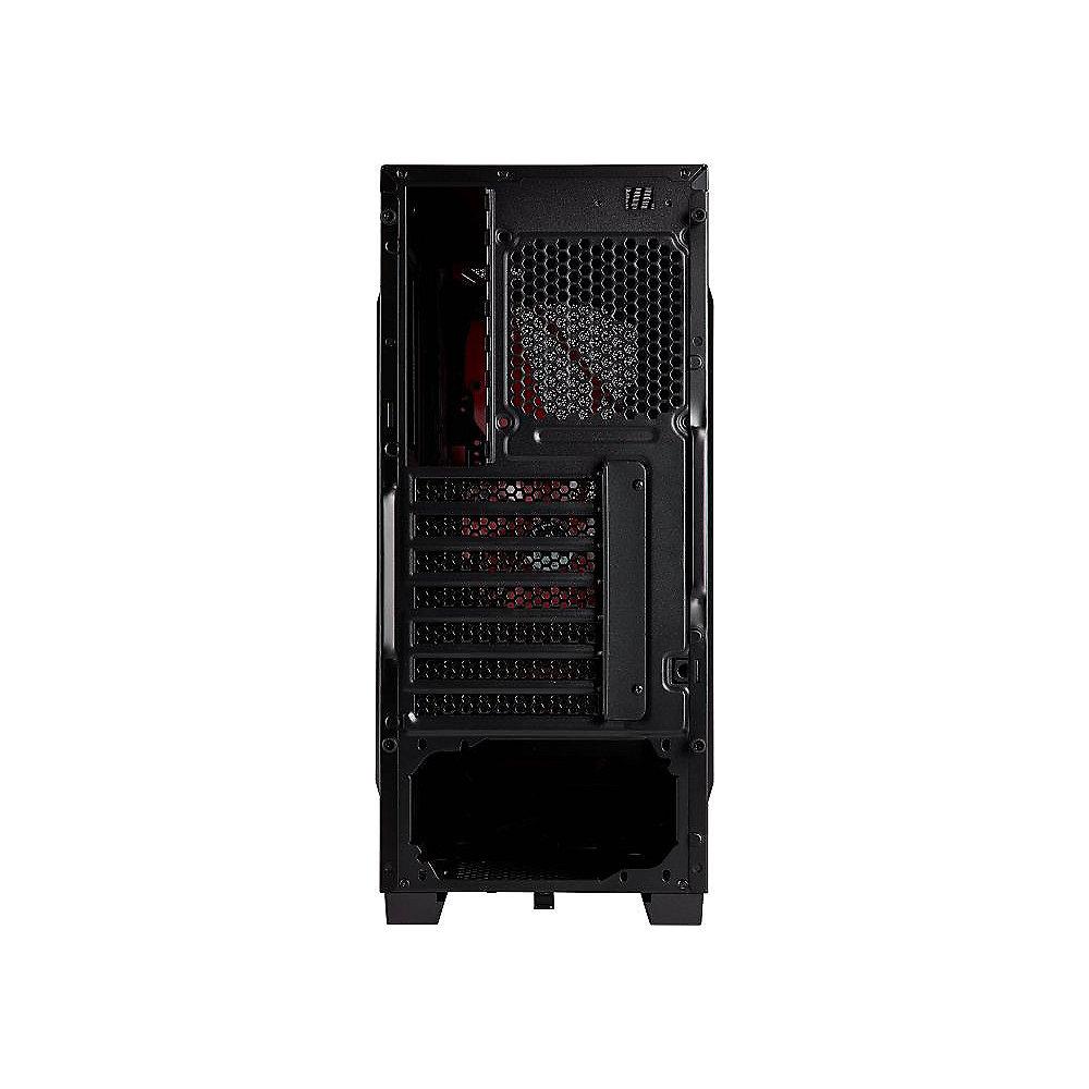 Corsair Carbide SPEC-04 LED Schwarz/Rot Midi Tower Gaming Gehäuse m. Fenster