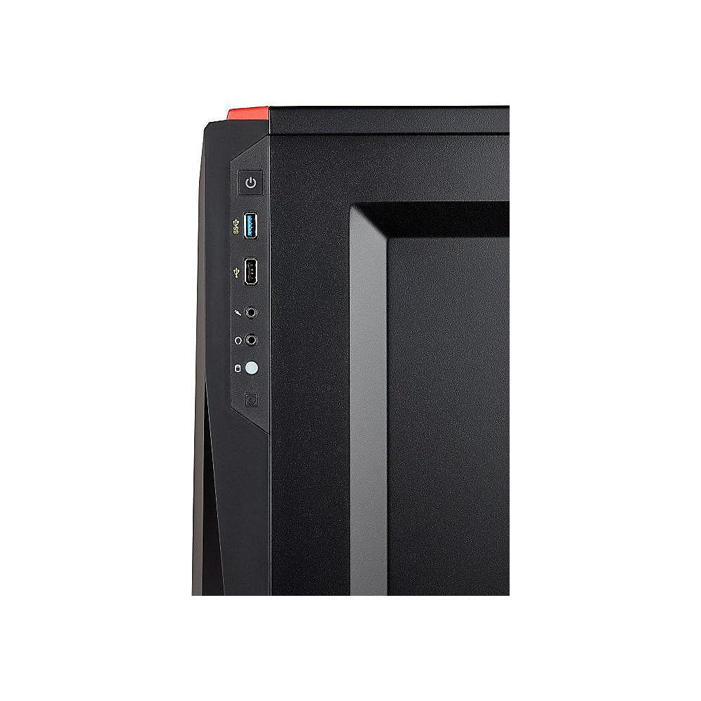 Corsair Carbide SPEC-04 LED Schwarz/Rot Midi Tower Gaming Gehäuse m. Fenster