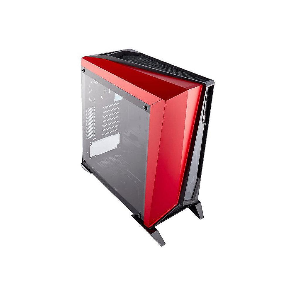 Corsair Carbide SPEC-OMEGA Rot/Schwarz Midi Tower Gaming Gehäuse m. Fenster o.N.