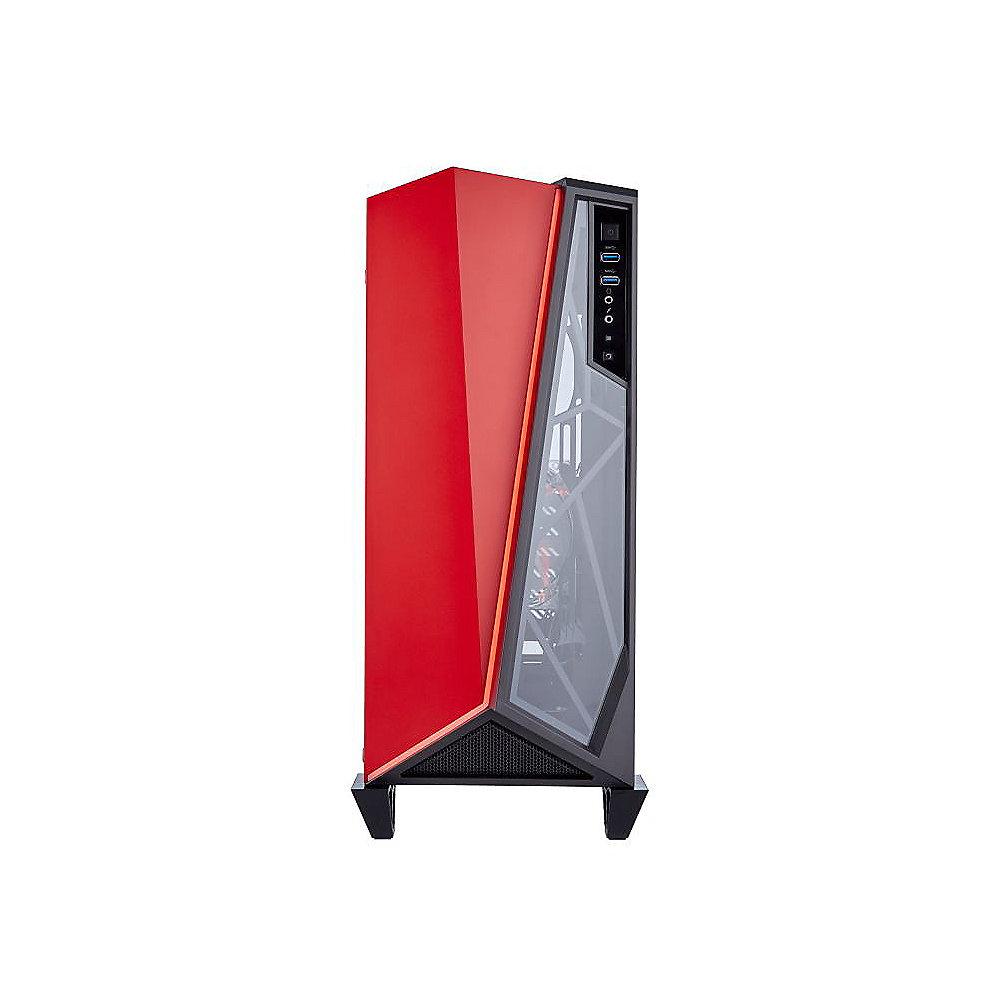 Corsair Carbide SPEC-OMEGA Rot/Schwarz Midi Tower Gaming Gehäuse m. Fenster o.N.