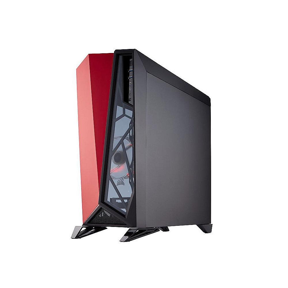 Corsair Carbide SPEC-OMEGA Rot/Schwarz Midi Tower Gaming Gehäuse m. Fenster o.N.