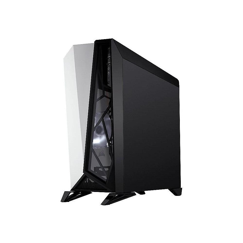 Corsair Carbide SPEC-OMEGA Weiß/Schwarz Midi Tower Gaming Gehäuse m. Fenster o.N