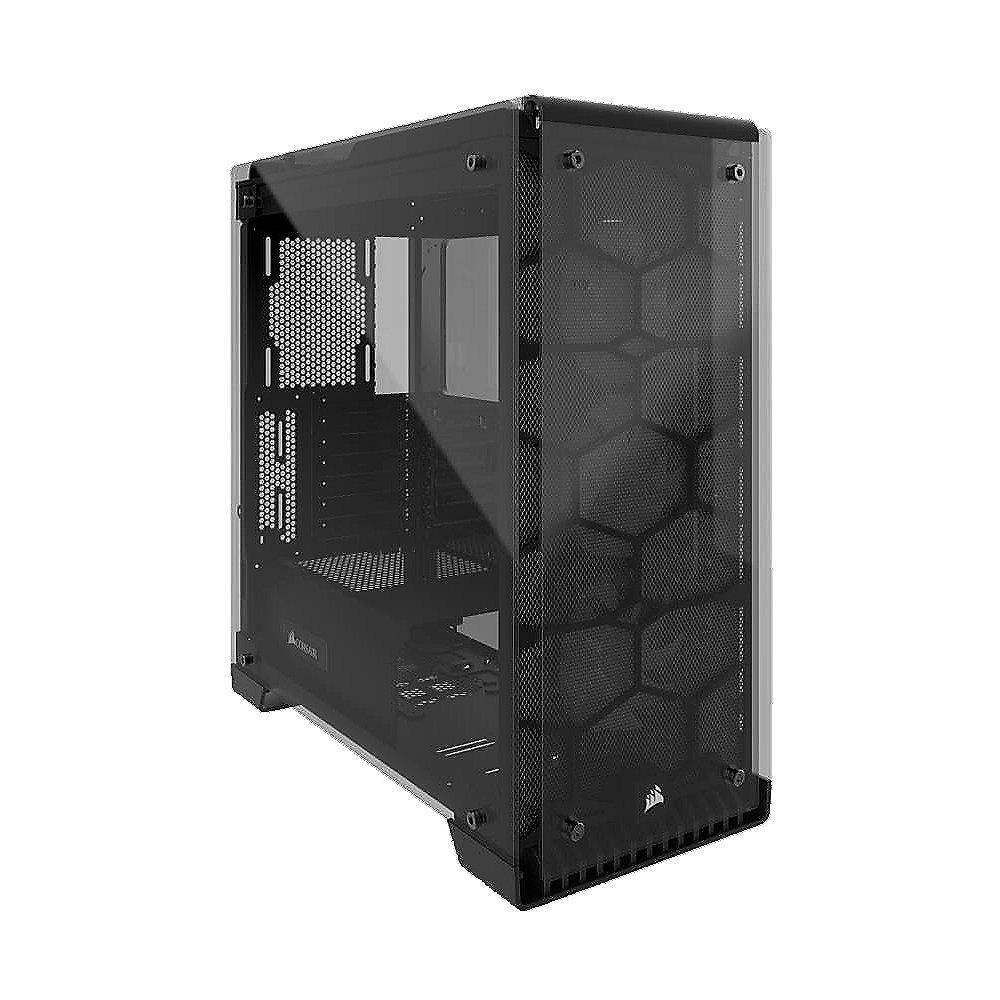 Corsair Crystal 570X RGB Midi Tower ATX Gehäuse mit gehärtetem Glas Schwarz