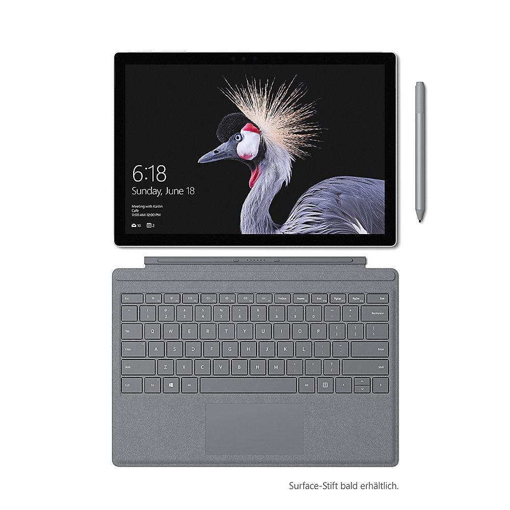 DEMO: Microsoft Surface Pro Signature Type Cover platin grau, DEMO:, Microsoft, Surface, Pro, Signature, Type, Cover, platin, grau