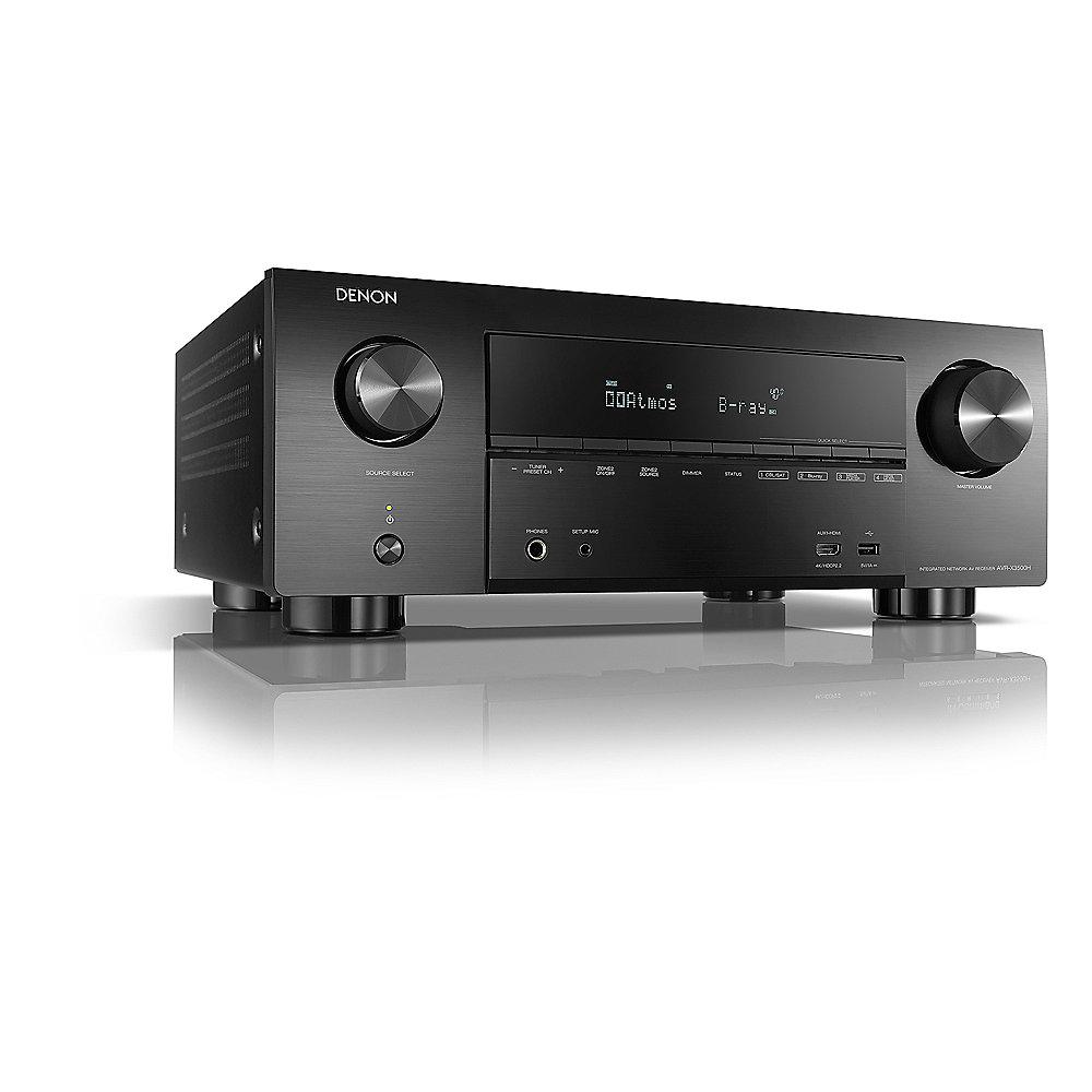 Denon AVR-X3500H 7.2 AV Receiver Schwarz 4K DLNA BT WLAN HEOS Alexa, Denon, AVR-X3500H, 7.2, AV, Receiver, Schwarz, 4K, DLNA, BT, WLAN, HEOS, Alexa