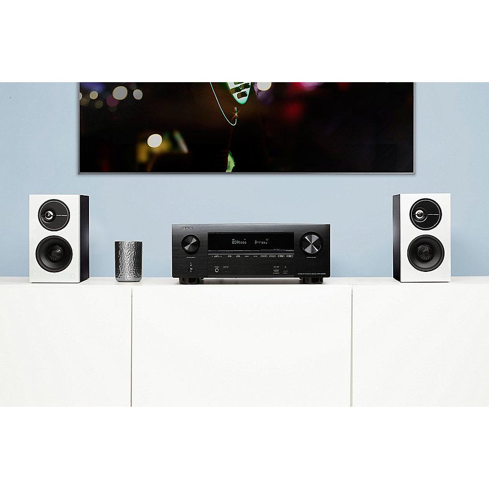 Denon AVR-X3500H 7.2 AV Receiver Schwarz 4K DLNA BT WLAN HEOS Alexa, Denon, AVR-X3500H, 7.2, AV, Receiver, Schwarz, 4K, DLNA, BT, WLAN, HEOS, Alexa