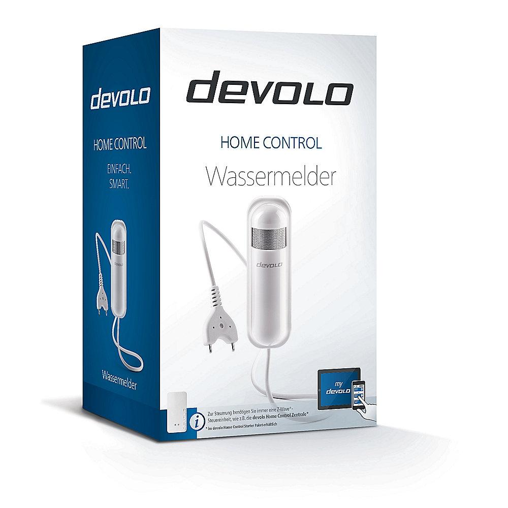 devolo Home Control Wassermelder (Smart Home Aktor, Z Wave, Hausautomation) 9670