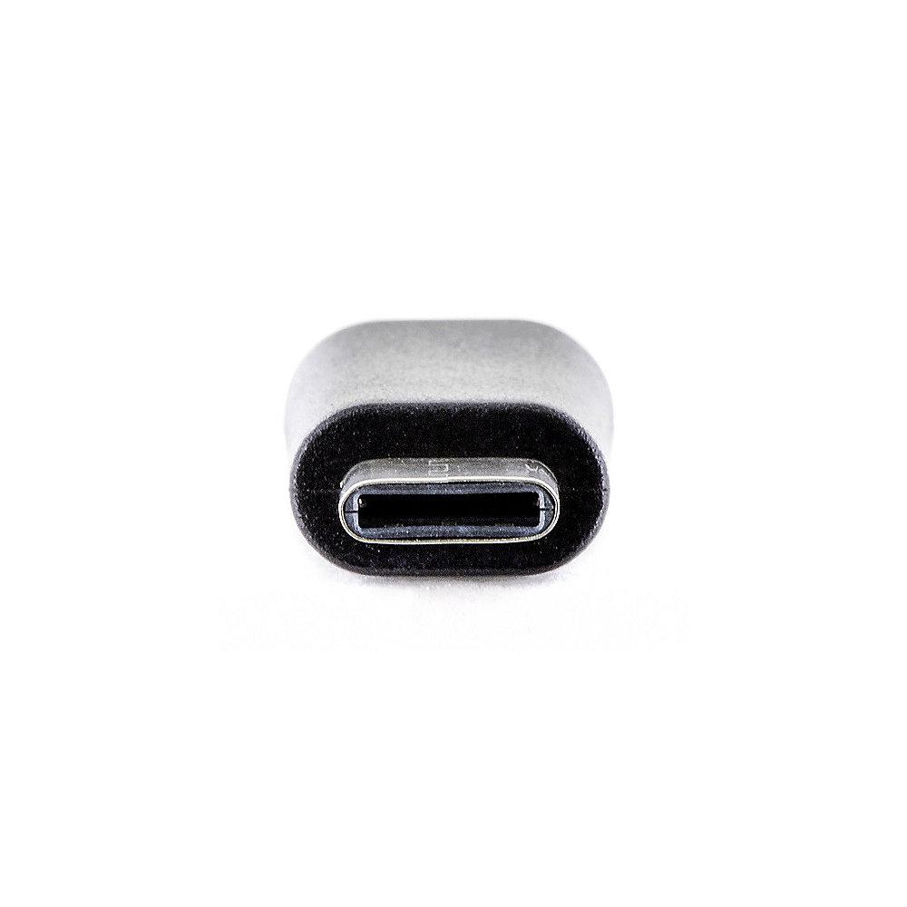 ednet USB 2.0 Adapter C zu micro B St./Bu. beidseitig verwendbar, ednet, USB, 2.0, Adapter, C, micro, B, St./Bu., beidseitig, verwendbar