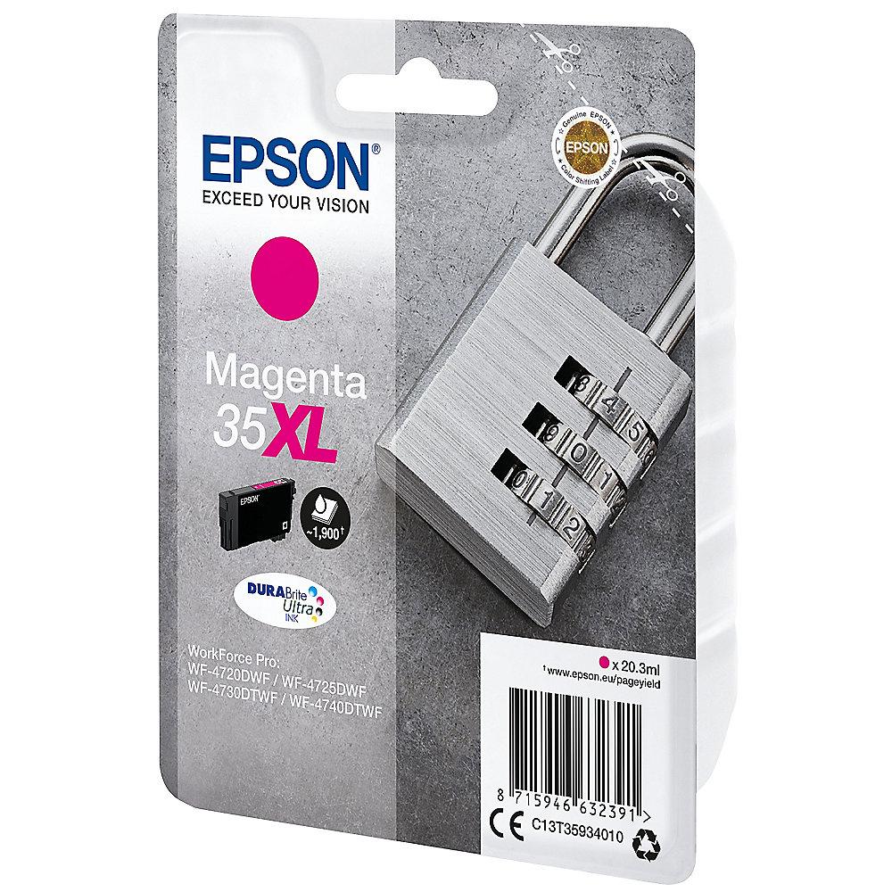 Epson C13T35934010 Druckerpatrone 35XL magenta hohe Kapazität