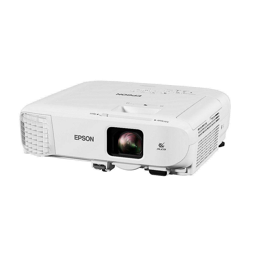 Epson EB-2042 3LCD XGA Beamer 4400 Lumen 15.000:1 HDMI/MHL/VGA/USB/RCA/Cinch LS