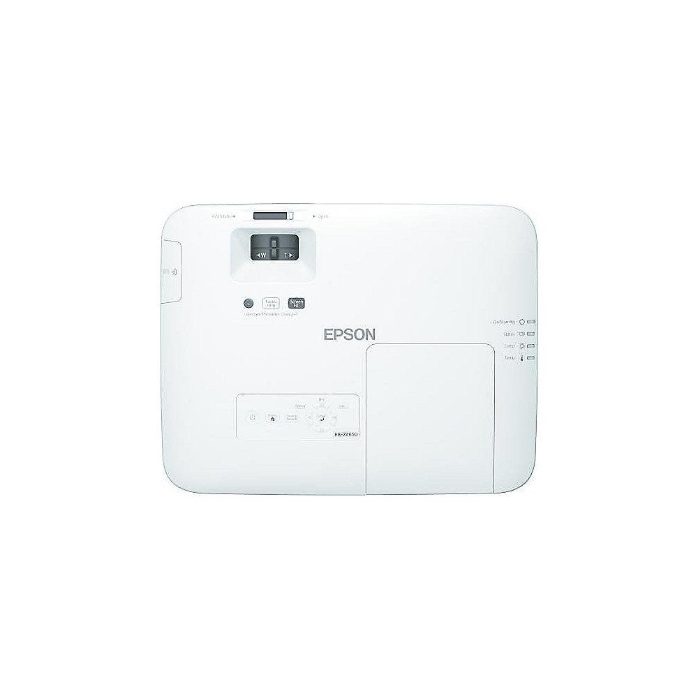 Epson EB-2265U 3LCD WUXGA 5500 Lumen 15.000:1 VGA/HDMI/USB/WLAN/RS-232/LAN LS