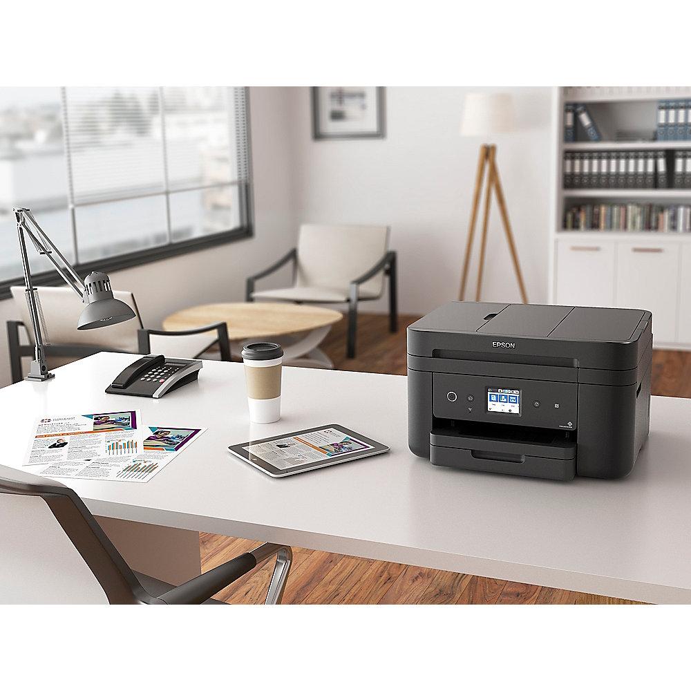 EPSON WorkForce WF-2860DWF Multifunktionsdrucker Scanner Kopierer Fax WLAN NFC, EPSON, WorkForce, WF-2860DWF, Multifunktionsdrucker, Scanner, Kopierer, Fax, WLAN, NFC