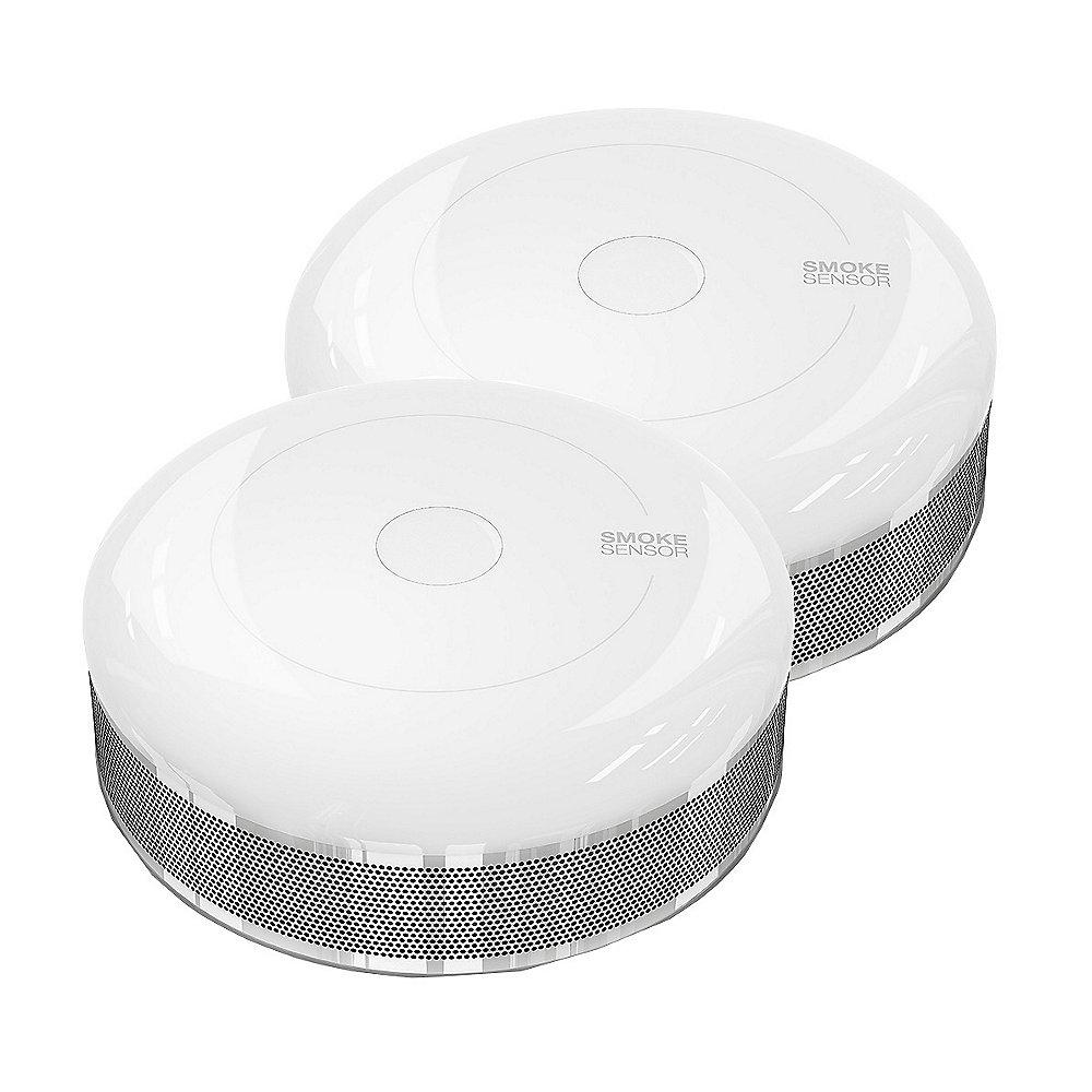 Fibaro 2er Set Rauchmelder - Z-Wave 2015