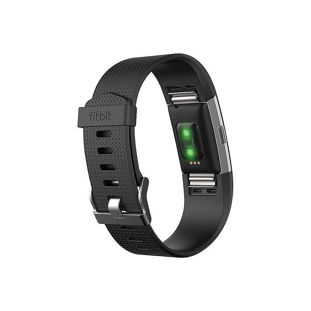 Fitbit Charge 2 Armband zur Herzfrequenz- und Fitnessaufzeichnung schwarz small, Fitbit, Charge, 2, Armband, zur, Herzfrequenz-, Fitnessaufzeichnung, schwarz, small