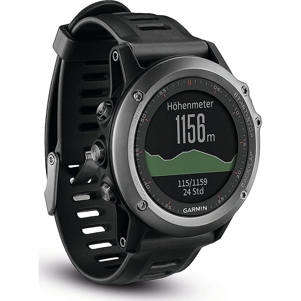 Garmin Fenix 3 Multisportuhr grau