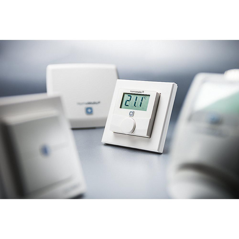 Homematic IP 3er Set Wandthermostat mit Luftfeuchtigkeitssensor HmIP-WTH-2