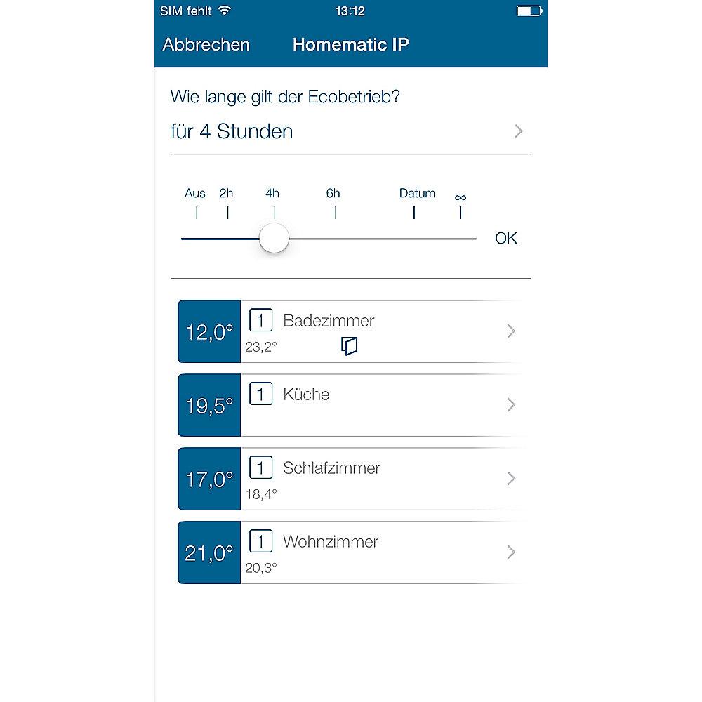 Homematic IP Sicherheitsset "Entspannt im Urlaub"