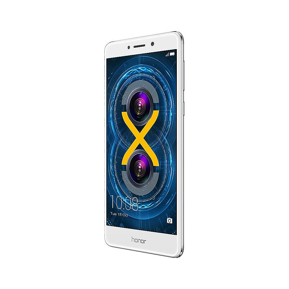 Honor 6X silver Android Smartphone mit Dual-Kamera, *Honor, 6X, silver, Android, Smartphone, Dual-Kamera