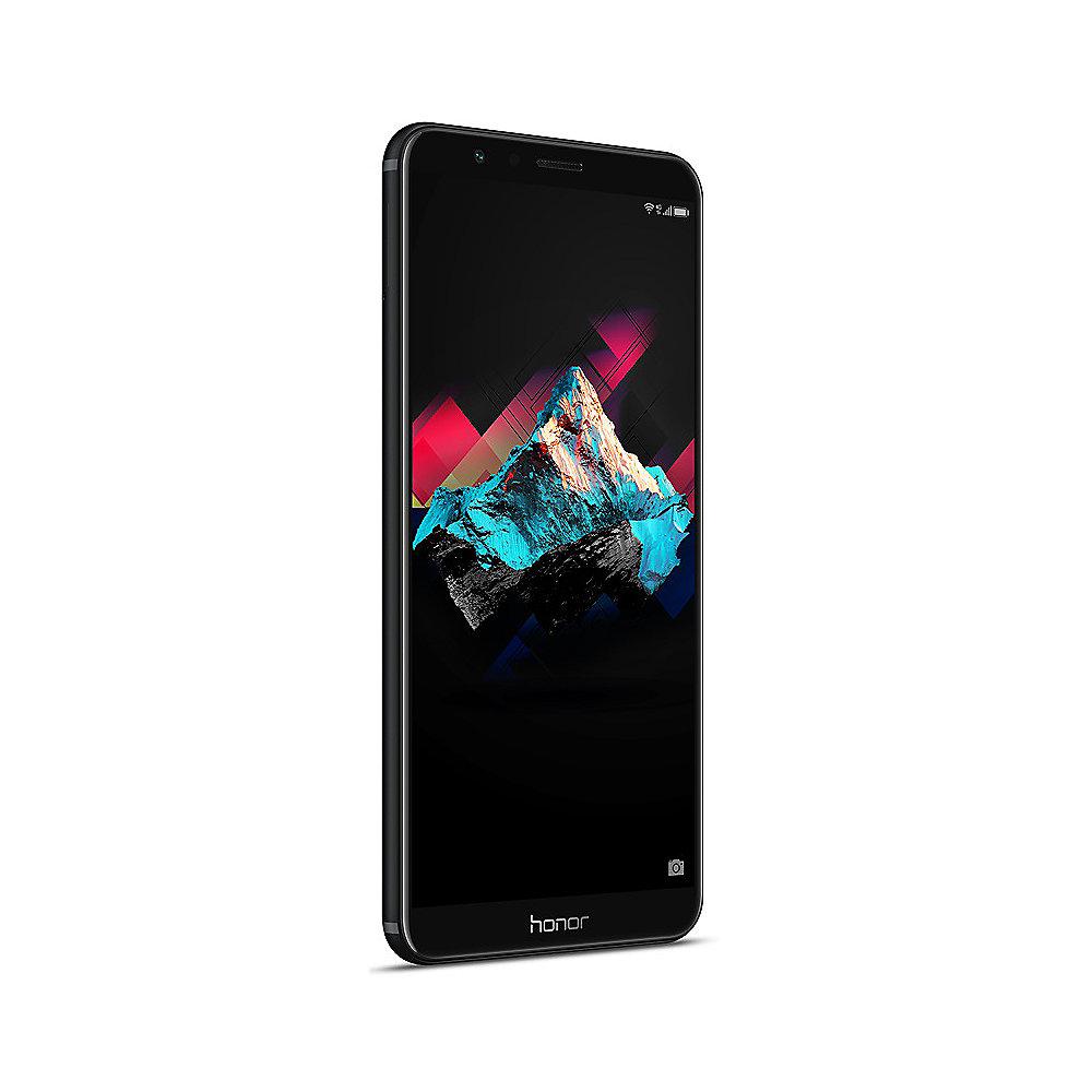 Honor 7X midnight black Android 7.0 Smartphone mit Dual-Kamera