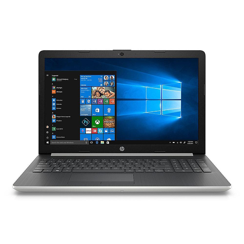 HP 15-da0406ng Notebook silber i5-8250U Full HD SSD Windows 10