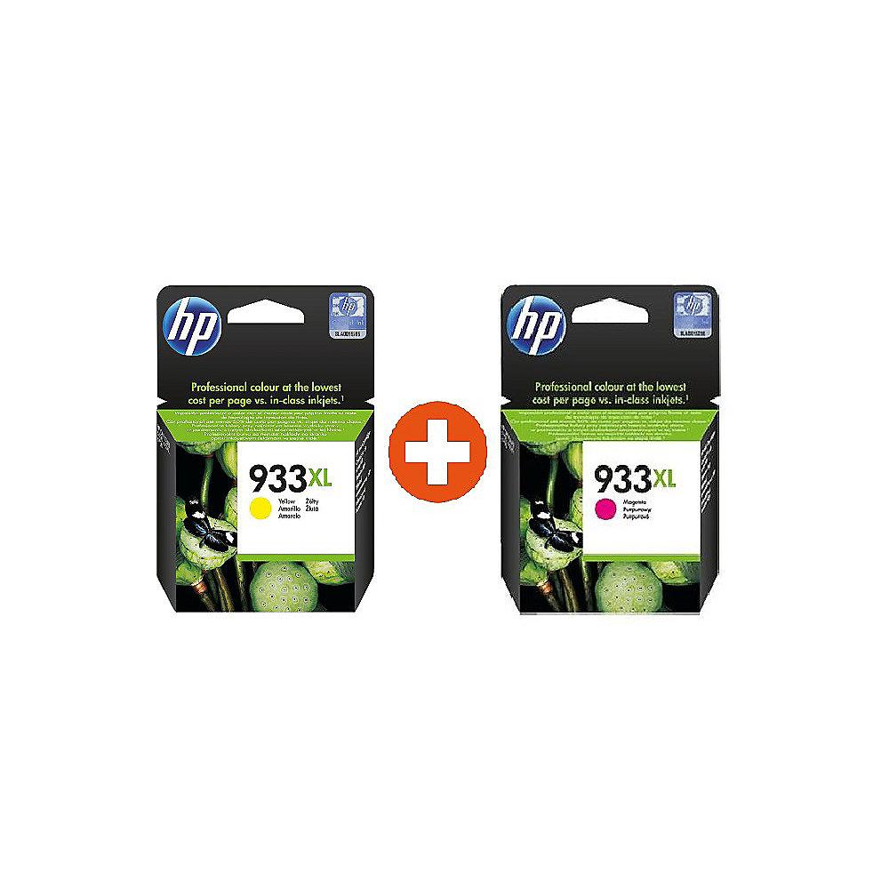 HP 933XL Original Druckerpatronen Magenta Gelb CN055AE CN056AE   10€