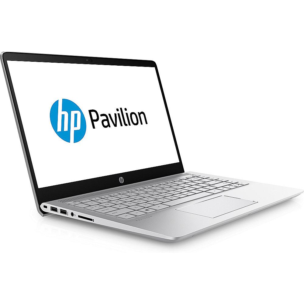 HP Pavilion 14-bf003ng Notebook silber i3-7100U SSD Full HD Windows 10