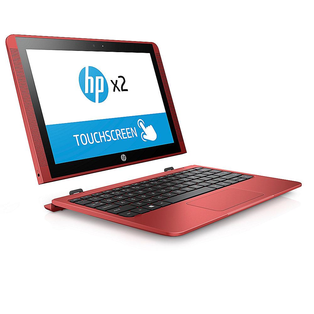 HP x2 10-p001ng 2in1 Touch Notebook rot x5-Z8350 32GB eMMC HD Windows 10