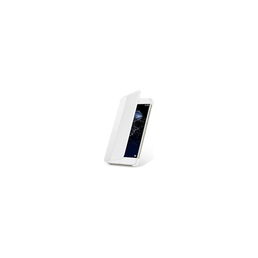 Huawei Flip View Cover für P10 lite, weiß