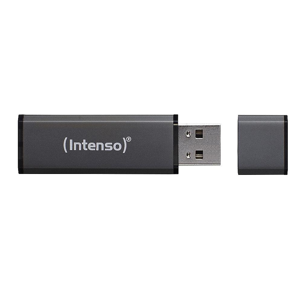 Intenso 4GB Alu Line USB 2.0 Stick anthrazit Aluminium