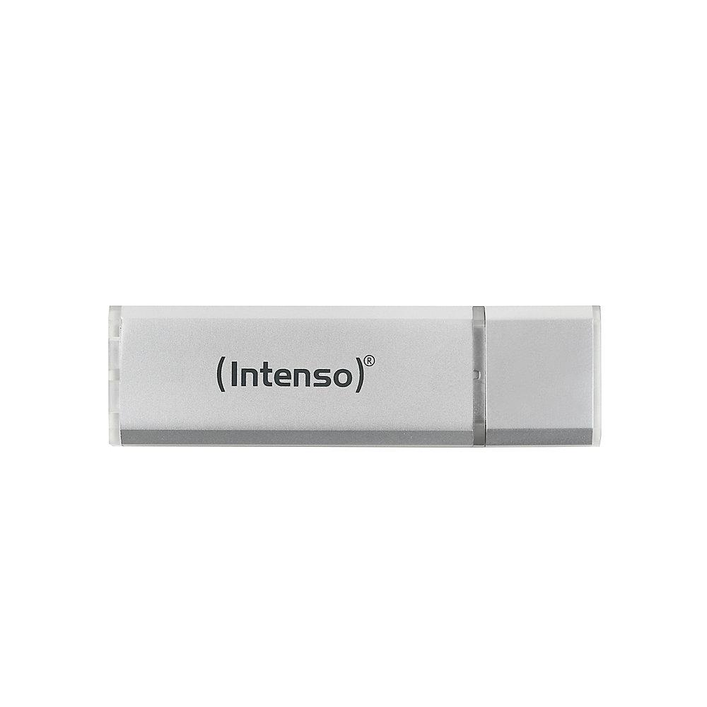 Intenso 8GB Alu Line USB 2.0 Stick silber Aluminium