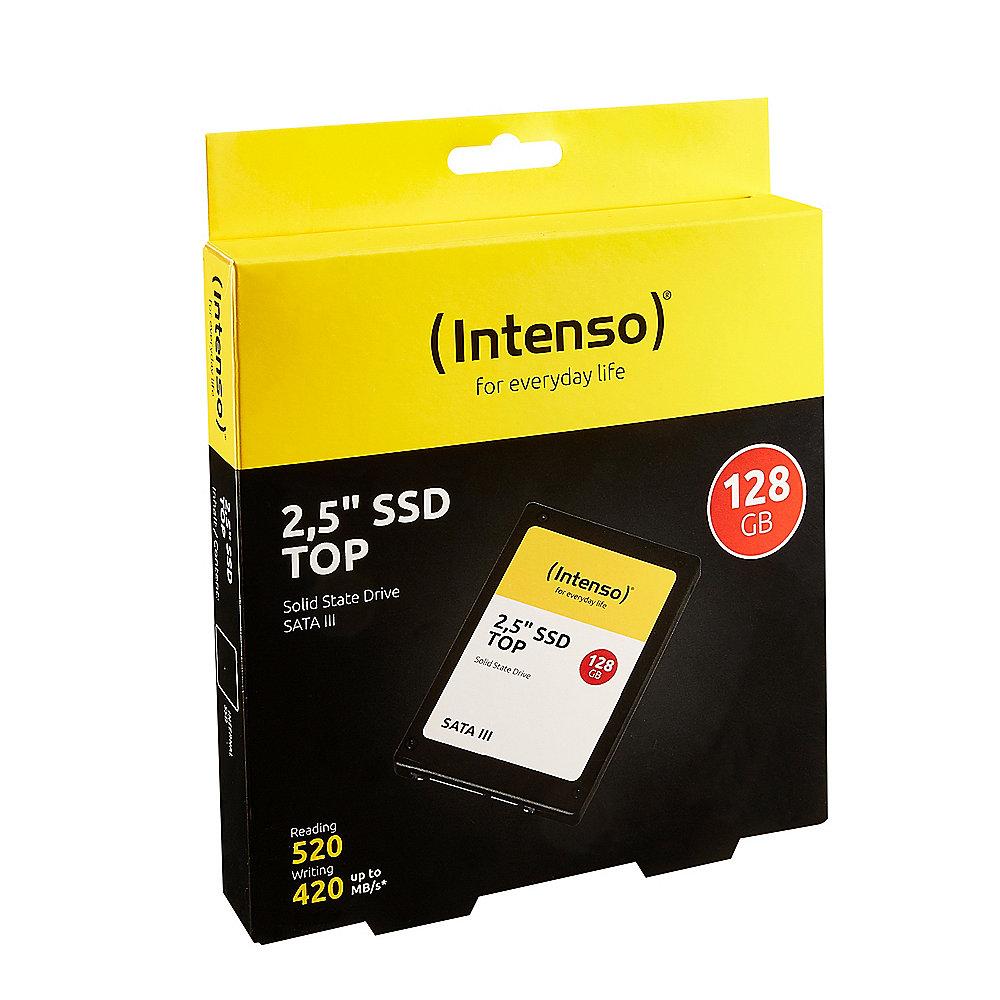 Intenso Top III SSD 128GB 2.5 Zoll MLC SATA600, Intenso, Top, III, SSD, 128GB, 2.5, Zoll, MLC, SATA600