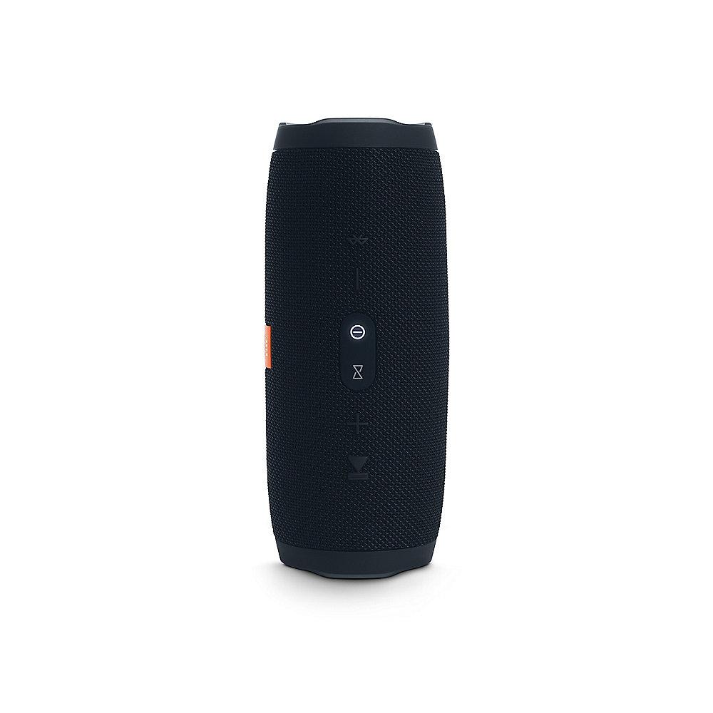 JBL Charge 3 Black Tragbarer Bluetooth-Lautsprecher Schwarz