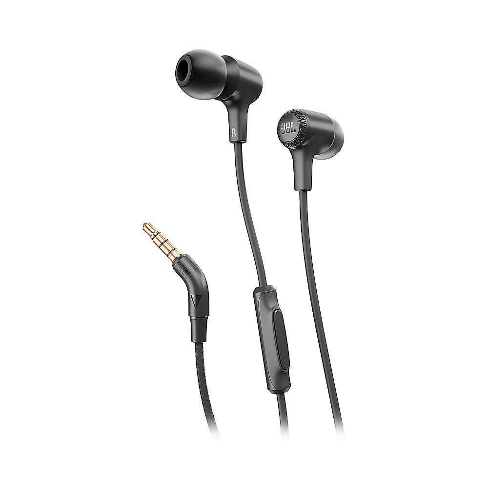 JBL E15 Schwarz - In Ear- Kopfhörer mit Mikrofon Kabelfernbedienung, JBL, E15, Schwarz, Ear-, Kopfhörer, Mikrofon, Kabelfernbedienung