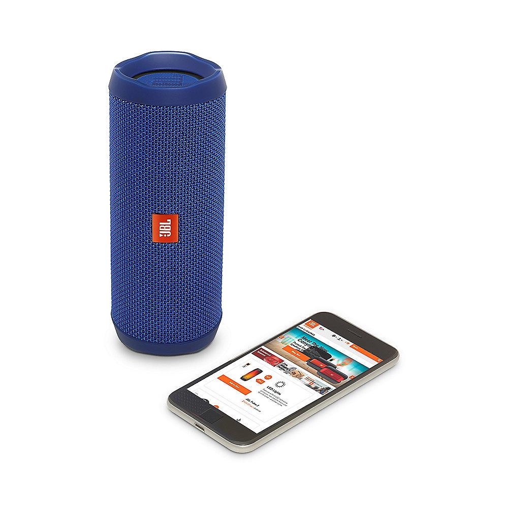 JBL Flip4 Bluetooth Lautsprecher blau, JBL, Flip4, Bluetooth, Lautsprecher, blau