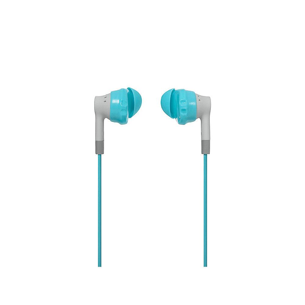 JBL Inspire 300 Women In Ear - Sport Kopfhörer weiss/türkis mit Mikrofon