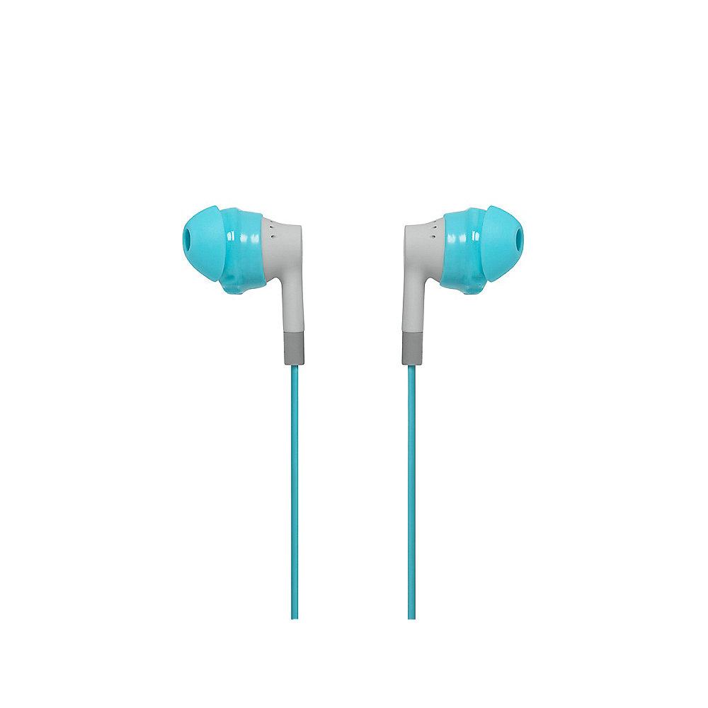 JBL Inspire 300 Women In Ear - Sport Kopfhörer weiss/türkis mit Mikrofon