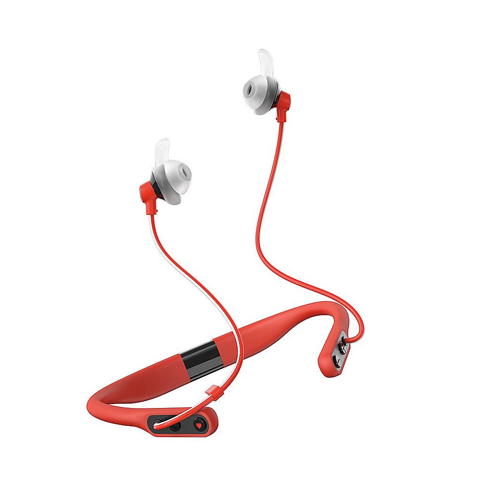 JBL Reflect fit Bluetooth - In Ear-Sport-Kopfhörer Herzfrequenzmessung rot