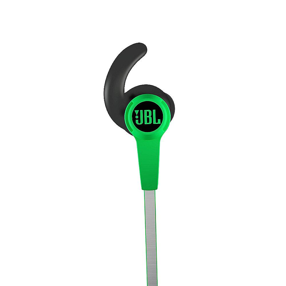 JBL Synchros Reflect I Green - In Ear-Sport-Kopfhörer - Lautstärkeregler für iOS